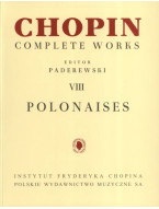 Frédéric Chopin: Complete Works VIII - Polonaises (noty na klavír)