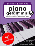 Piano Gefällt Mir! Von Rihanna bis Fifty Shades of Grey Book 5 (noty na klavír)