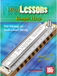First Lessons Gospel Harp (noty na harmoniku)(+audio)