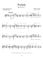 Chopin For Acoustic Guitar (noty na kytaru)(+audio)