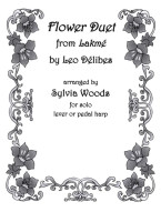 Leo Delibes: Flower Duet From Lakeme (noty na harfu)