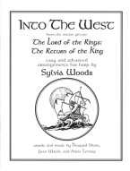 Into the West from The Lord of the Rings (noty na harfu)