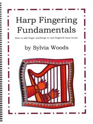 Sylvia Woods: Harp Fingering Fundamentals (noty na harfu)