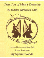 Johann Sebastian Bach: Jesu, Joy of Man's Desiring (noty na harfu)