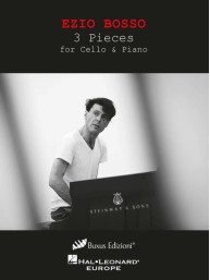 Ezio Bosso: 3 Pieces for Cello & Piano (noty na violoncello, klavír)