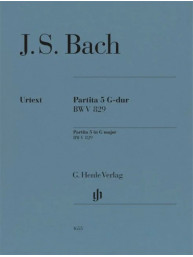 Johann Sebastian Bach: Partita 5 G Major BWV 829 (noty na klavír)