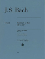 Johann Sebastian Bach: Partita 5 G Major BWV 829 - Without Fingering (noty na klavír)