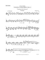Philip Glass: Violin Concerto No.2 (noty na housle)
