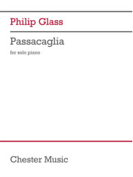 Philip Glass: Passacaglia (noty na klavír)