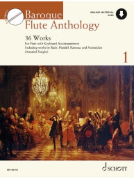 Baroque Flute Anthology Band 1 (noty na příčnou flétnu)(+audio)