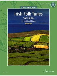 Irish Folk Tunes (noty na violoncello)(+audio)