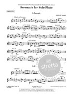 Philip Glass: Serenade (noty na příčnou flétnu)