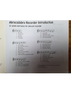 Abracadabra Recorder Introduction (noty na zobcovou flétnu)