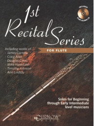 1st Recital Series for Flute (noty na příčnou flétnu)(+audio)