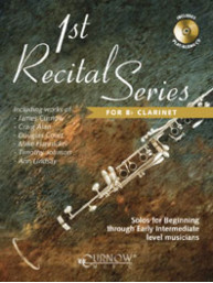 1st Recital Series for Bb Clarinet (noty na klarinet)(+audio)