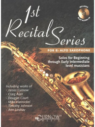 1st Recital Series for Eb Alto Saxophone (noty na altsaxofon)(+audio)