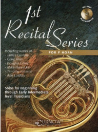 1st Recital Series for F Horn (noty na lesní roh)(+audio)