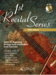 1st Recital Series for Viola (noty na violu)(+audio)