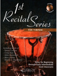1st Recital Series for Timpani (noty na tympány)(+audio)