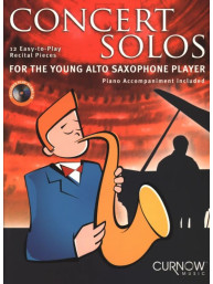 Concert Solos for the Young Alto Saxophone Player (noty na altsaxofon)(+audio)