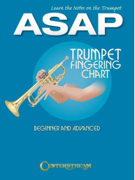 Learn the Notes on the Trumpet ASAP (prstokladová tabulka pro trubku)