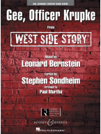 Gee, Officer Krupke From West Side Story (noty pro koncertní orchestr, party, partitura)