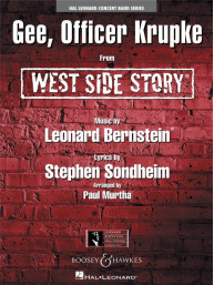 Gee, Officer Krupke From West Side Story (noty pro koncertní orchestr, party, partitura)