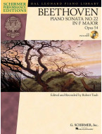 Beethoven: Sonata No. 22 in F Major, Opus 54 (noty na klavír)(+audio)