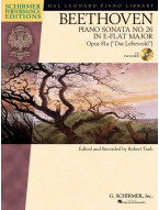 Beethoven: Piano Sonata No.26 in E Flat Op.81a (noty na klavír)(+audio)
