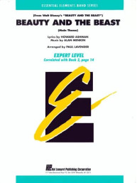 Beauty and the Beast (noty pro školní orchestr, party, partitura)