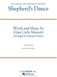 Gian Carlo Menotti: Shepherd's Dance (noty pro koncertní orchestr, party, partitura)