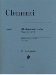 Muzio Clementi: Piano Sonata in G major op. 37 no. 2 (noty na klavír)
