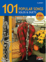 101 Popular Songs Solos and Duets (noty na klarinet)(+audio)