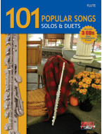101 Popular Songs Solos and Duets (noty na příčnou flétnu)(+audio)