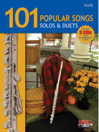 101 Popular Songs Solos and Duets (noty na příčnou flétnu)(+audio)