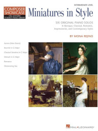 Mona Rejino: Miniatures in Style (noty na klavír)