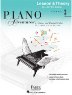 Piano Adventures All-In-Two Level 3 Lesson/Theory (noty na klavír)
