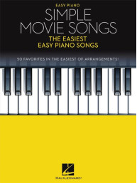 Simple Movie Songs (noty na snadný klavír)