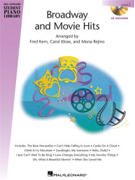 Hal Leonard Student Piano Library: Broadway and Movie Hits Level 2 (noty na klavír)(+audio)