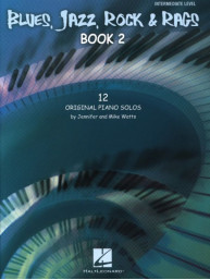 Blues, Jazz , Rock & Rags - Book 2 (noty na klavír)