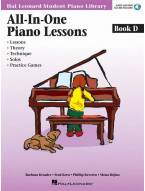 Hal Leonard Student Piano Library: All-In-One Piano Lessons Book D (noty na klavír)(+audio)