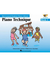Hal Leonard Student Piano Library: Piano Technique 1 (noty na klavír)(+audio)