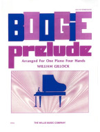 William Gillock: Boogie Prelude (noty na čtyřruční klavír)