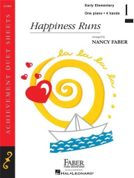 Nancy Faber: Happiness Runs (noty na čtyřruční klavír)