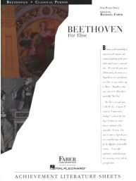 Beethoven: Für Elise (noty na klavír)