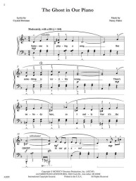 Nancy Faber: The Ghost in Our Piano (noty na klavír)