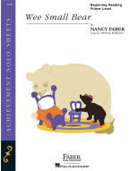 Nancy Faber: Wee Small Bear (noty na klavír)