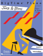 BigTime Piano Jazz & Blues - Level 4 (noty na klavír)