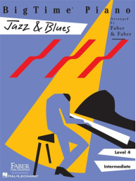 BigTime Piano Jazz & Blues - Level 4 (noty na klavír)
