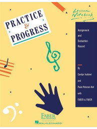 Faber Piano Adventures: Practice & Progress Lesson Notebook (noty na klavír)